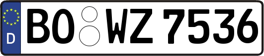 BO-WZ7536