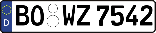 BO-WZ7542