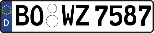 BO-WZ7587