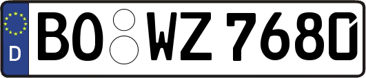 BO-WZ7680