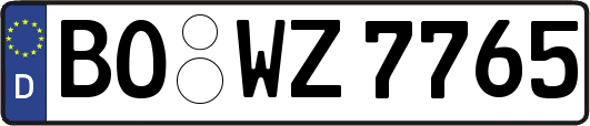 BO-WZ7765