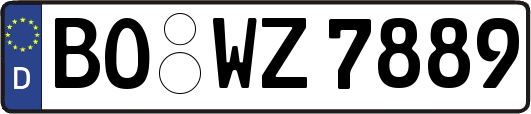 BO-WZ7889