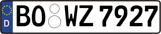 BO-WZ7927
