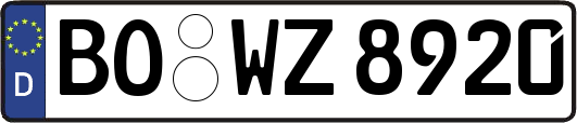BO-WZ8920