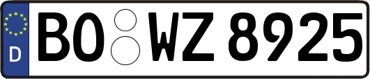 BO-WZ8925