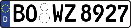 BO-WZ8927