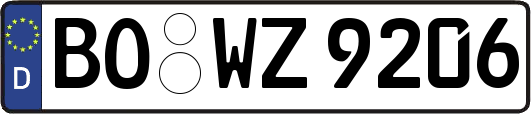 BO-WZ9206