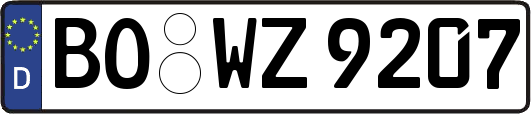 BO-WZ9207