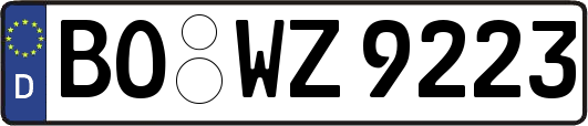 BO-WZ9223