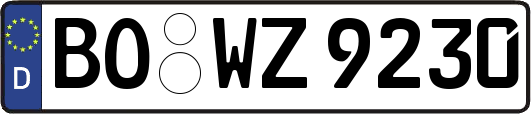 BO-WZ9230