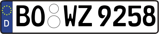BO-WZ9258