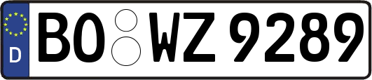 BO-WZ9289