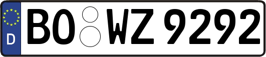 BO-WZ9292