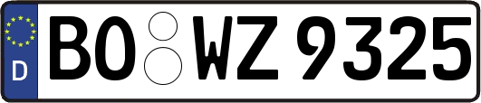 BO-WZ9325