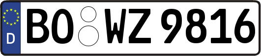 BO-WZ9816