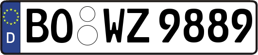 BO-WZ9889