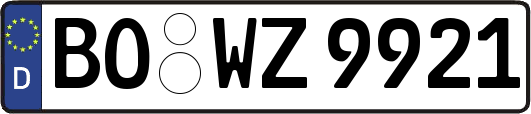 BO-WZ9921