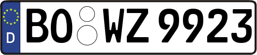 BO-WZ9923