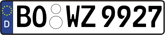 BO-WZ9927