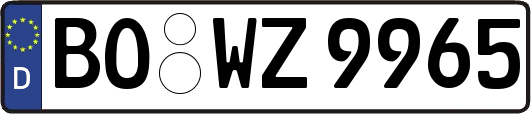 BO-WZ9965