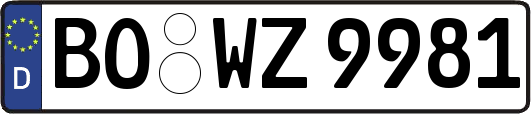 BO-WZ9981