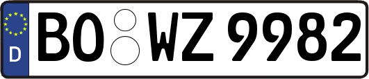 BO-WZ9982