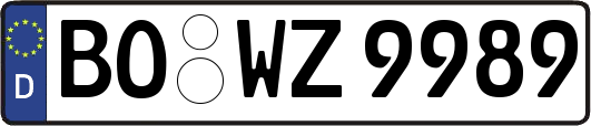 BO-WZ9989
