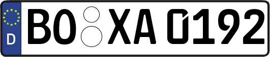BO-XA0192
