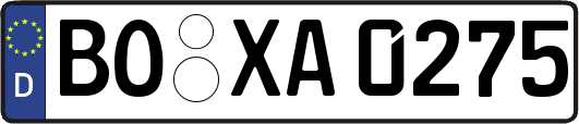 BO-XA0275