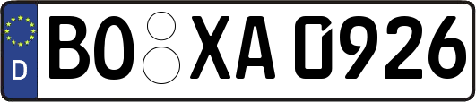 BO-XA0926