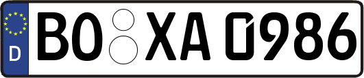 BO-XA0986