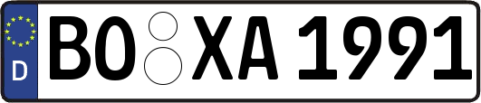 BO-XA1991