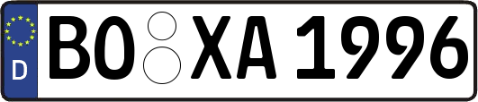 BO-XA1996