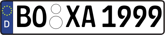 BO-XA1999