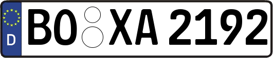 BO-XA2192
