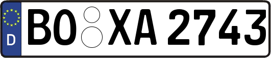 BO-XA2743