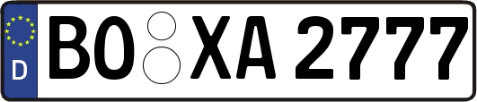 BO-XA2777