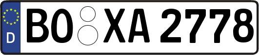 BO-XA2778