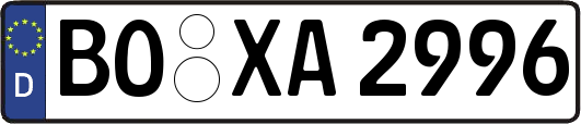 BO-XA2996