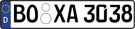 BO-XA3038