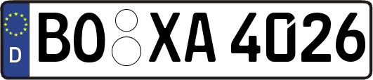 BO-XA4026