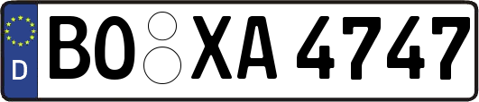 BO-XA4747