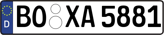 BO-XA5881