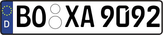 BO-XA9092