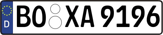 BO-XA9196