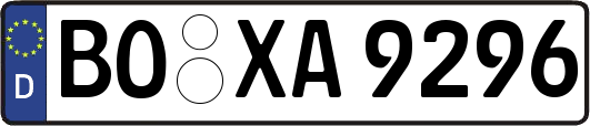BO-XA9296