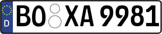 BO-XA9981