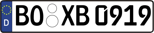 BO-XB0919