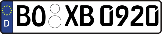 BO-XB0920