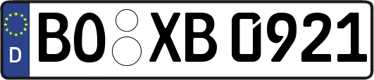 BO-XB0921